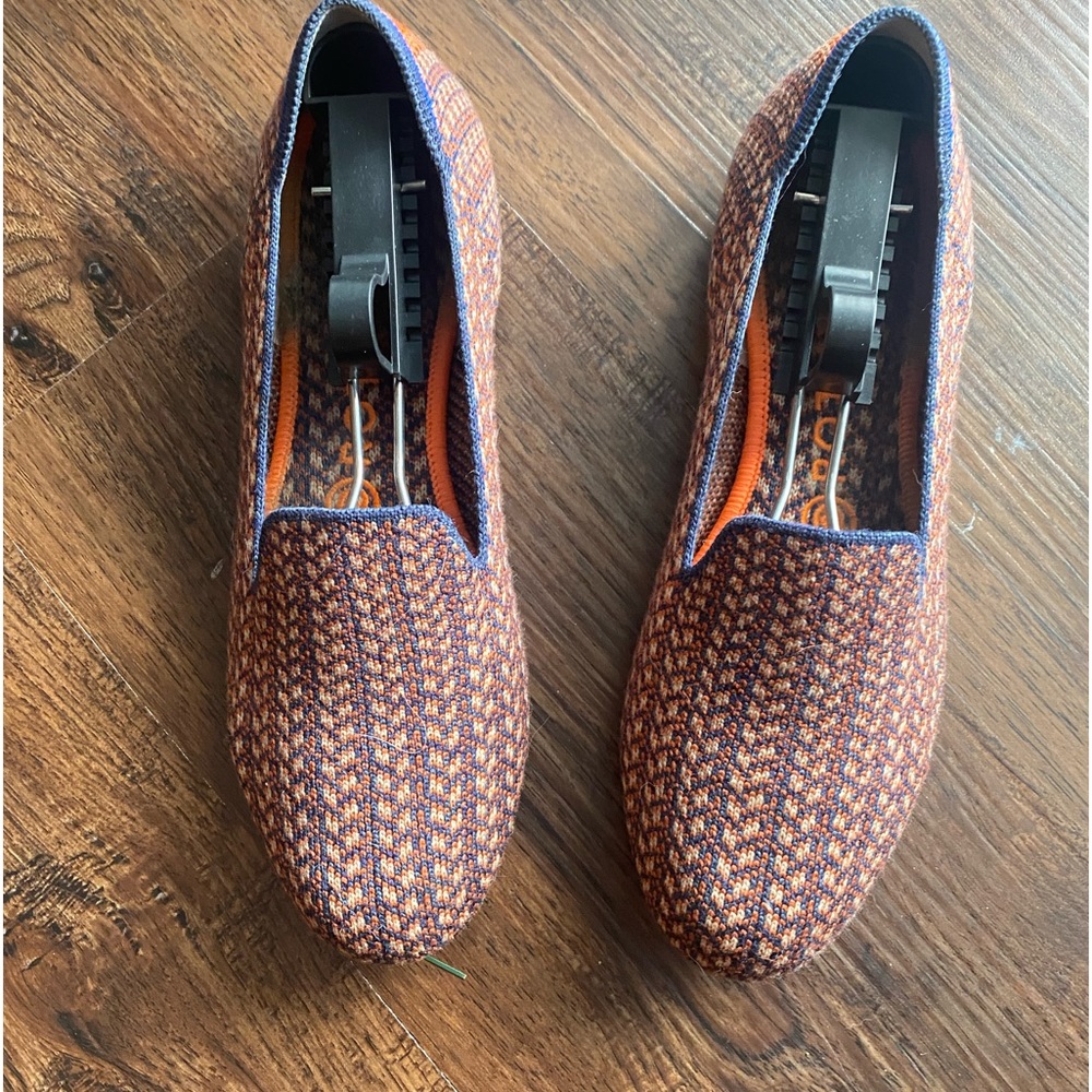 Walnut Tweed Rothy’s Loafers. Merino Wool Blend. Rare.